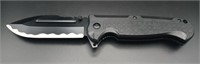 ElitEdge Black 8" Folding Knife - New