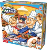 Burger Mania Sizzling Build-A-Burger Game- 6+