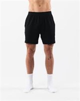 *Alphalete ELMTS Men's Athletic Shorts-M, Black
