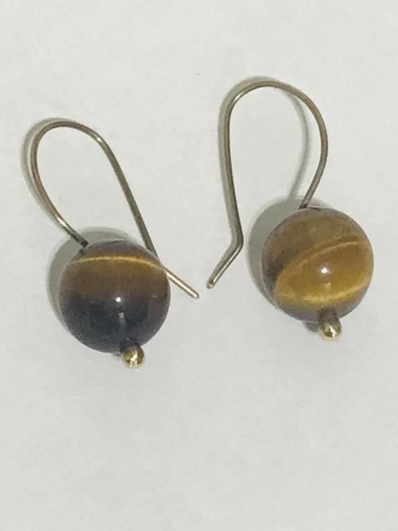 14k  yellow gold  earrings