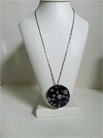 925 STERLING SILVER CHAIN VINTAGE NECKLACE