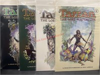 Set of 4 Tarzan the Lost Adventures Book