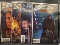 Star Trek Shadowheart no.1,2,3,4 Comics
