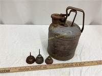 Vintage Gas & Oil Cans