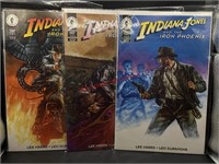 Indiana Jones Iron Phoenix 1,3,4 of 4 comics