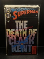 Superman The Death of Clark Kent 100 Centennial