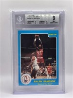 1986 STAR RALPH SAMPSON BECKETT 9 . RARE CARD