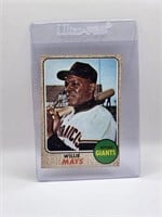 1968 TOPPS WILLIE MAYS . NICE CARD