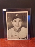 1948 GIL HODGES PICTURE PACK 6.5X9 CARD. RARE.