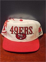 VINTAGE 49ERS HAT. APPEARS TO BE NEW. FACTORY