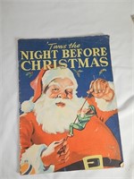 1939 Night before Christmas Illustrated Book