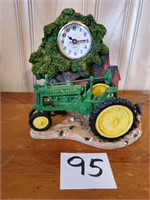 John Deere tractor clock