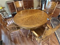 Strongson Dining Table & 4 Chairs - Read details