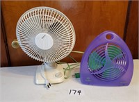 2 small fans both work