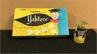 VINTAGE 1956 Original Yahtzee Board Game Complete