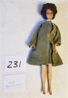 Midge Brunette Bubble Cut Barbie doll 1966