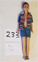 Ricky Barbie doll 1963