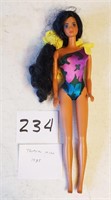 Tropical Miko Barbie doll 1985