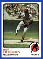 1973 Topps Baseball High #640 Dick Bosman NM