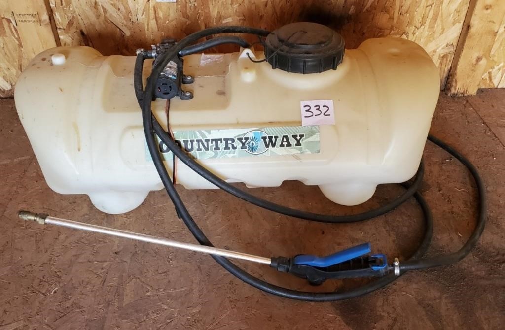 15 gal sprayer for atv or whatever you want