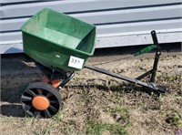 Scotts pull type lawn fertilizer spreader