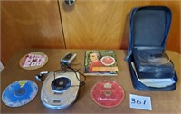 CD Player and several CD's