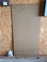 Pegboard and hooks