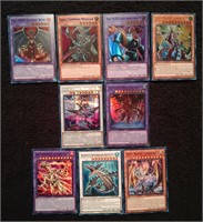 Yu-Gi-Oh Card Lot with 6 Holos (x9)