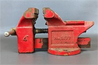 Vintage (No. 5177) 4" Cast Iron Bench Vise
