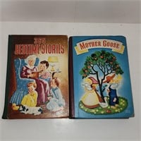 Vintage Mother Goose book and more