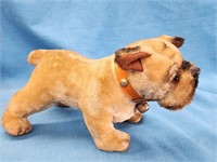 Vintage Mohair  Maruei bulldog toy.  Original