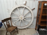 Authentic Ships Large Wheel  measures 64"w, , h