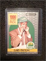 1990 Hoops - Gary Payton (RC) #391 (Vg-EX)