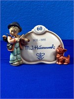 Hummel 1995 Display Plaque Puppy Love 60 Years