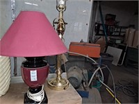 2 lamps ,one 30 inches tall, one 18 inches
