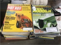 Hot Rod Magazines, 2 stacks