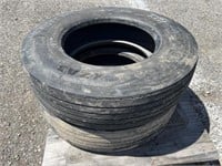 2 11R22.5 Semi Steer Tires