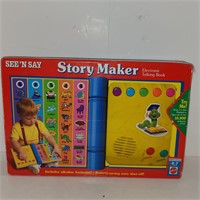 Vintage See and Say Story Maker