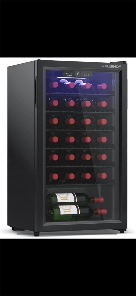 HAUSHOF 19 Inch Wine Cooler Refrigerator