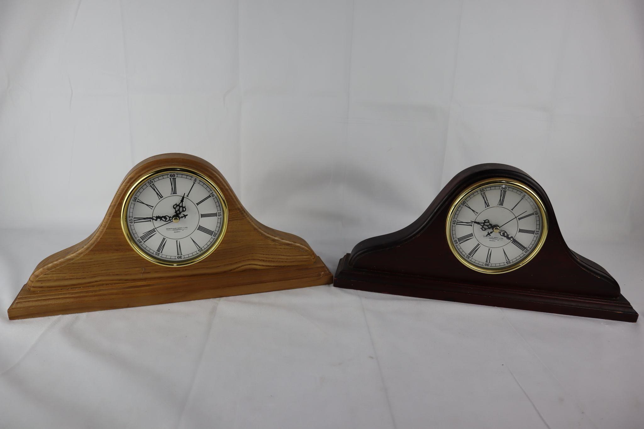 Heritage Mint Ltd. Mantle Clocks