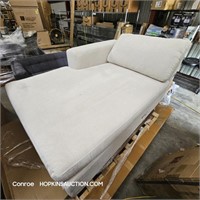 980 all modern white LHF Chaise only