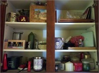 V - LOT OF CANDLES & HOME DECOR (H5)