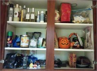 V - MIXED LOT OF HOLIDAY DECOR, CANDLES, SCENTS
