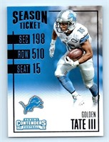 Golden Tate III Detroit Lions