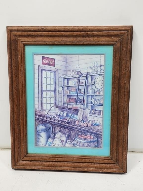 Coca-Cola Country Store Framed Print
