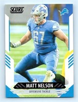 Matt Nelson Detroit Lions