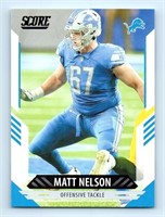 Matt Nelson Detroit Lions