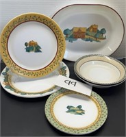 Vintage Corelle farmhouse plates / bowls (9 pc)