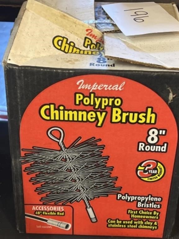 Vintage polypro chimney brush