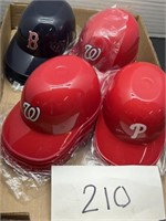 Lot of (20) baseball helmet dip bowls